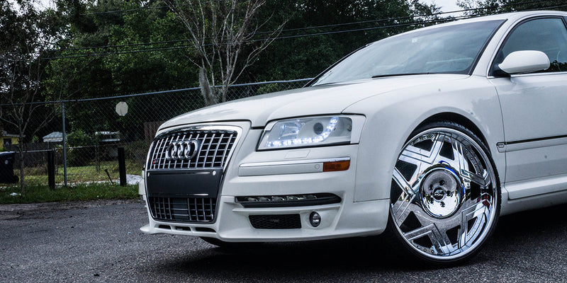 Audi A8 on Castillo - Amani Forged Wheels
