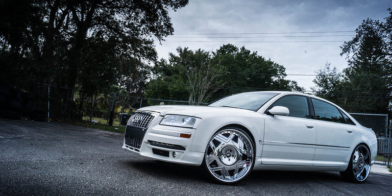 Audi A8 on Castillo - Amani Forged Wheels