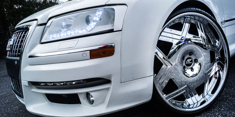 Audi A8 on Castillo - Amani Forged Wheels
