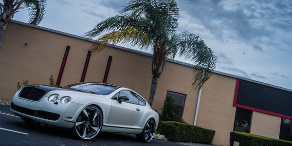 Bentley Continental GT on Milani 5 - Amani Forged Wheels