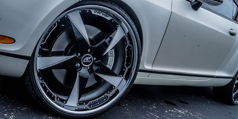 Bentley Continental GT on Milani 5 - Amani Forged Wheels