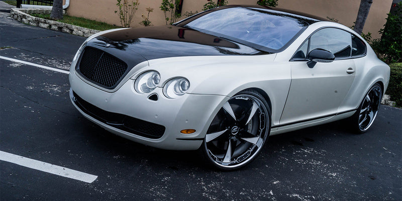 Bentley Continental GT on Milani 5 - Amani Forged Wheels