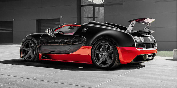 Bugatti Veyron 16.4 on Tremendo - Amani Forged Wheels