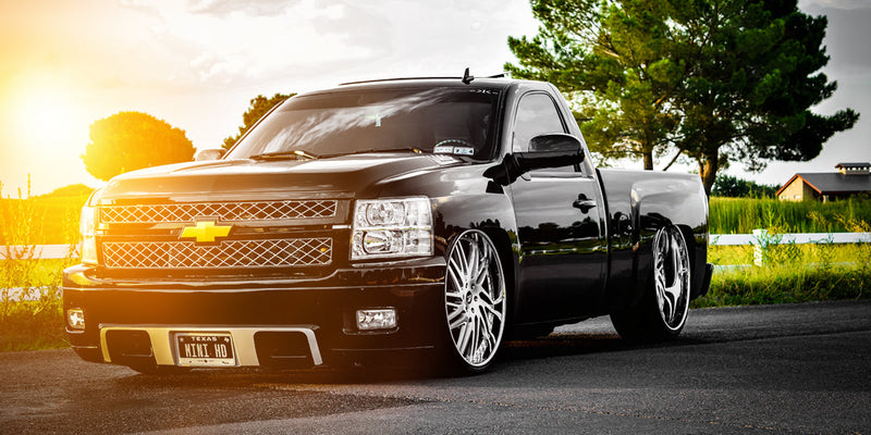 Chevrolet Silverado 1500 HD on Karma - Amani Forged Wheels