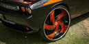 Dodge Challenger on Cervello - Amani Forged Wheels