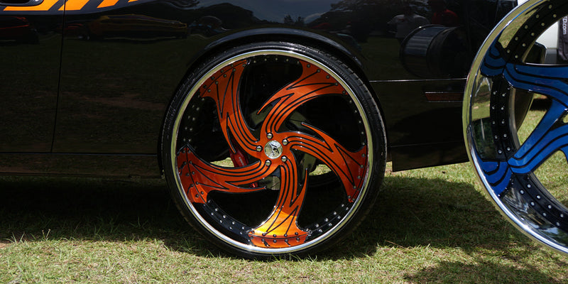 Dodge Challenger on Cervello - Amani Forged Wheels