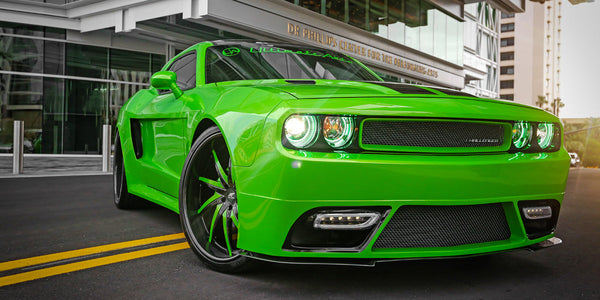 Dodge Challenger on Entourage - Amani Forged Wheels
