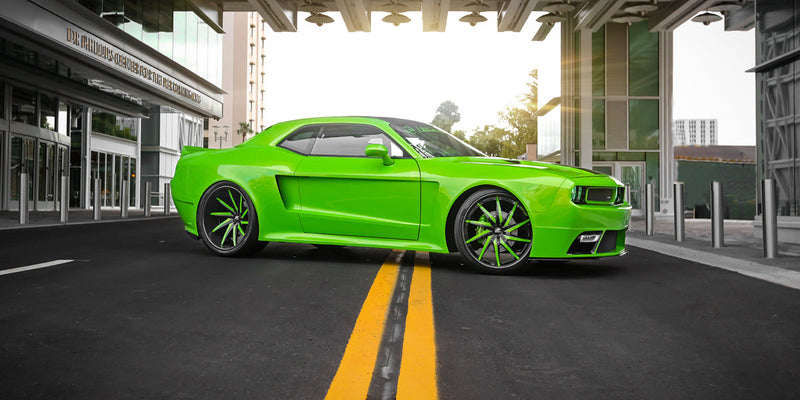 Dodge Challenger on Entourage - Amani Forged Wheels