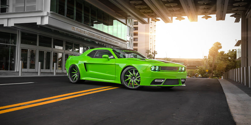 Dodge Challenger on Entourage - Amani Forged Wheels