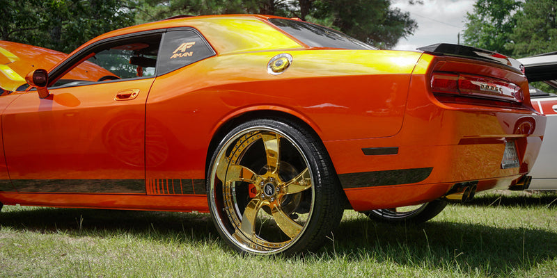 Dodge Challenger on Mili - Amani Forged Wheels