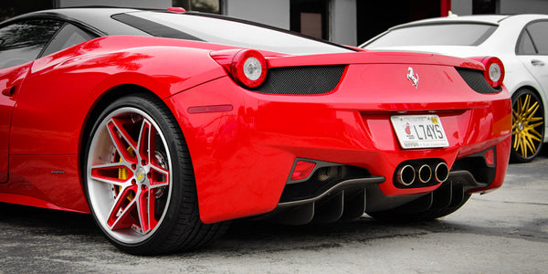 Ferrari 458 Italia on Lusso - Amani Forged Wheels