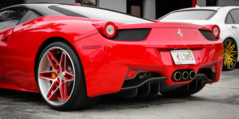Ferrari 458 Italia on Lusso - Amani Forged Wheels
