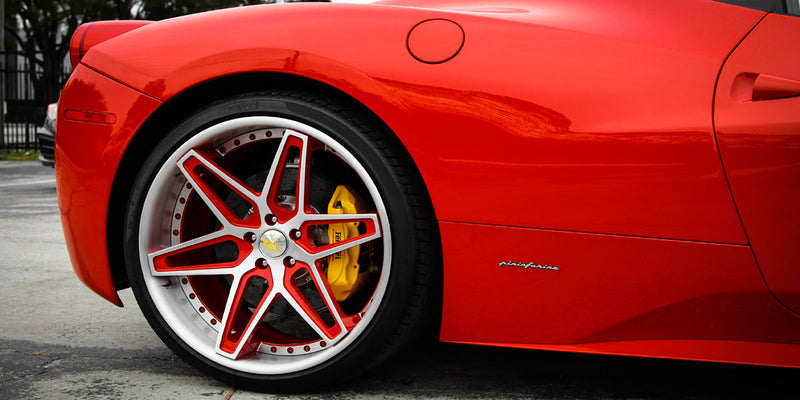 Ferrari 458 Italia on Lusso - Amani Forged Wheels
