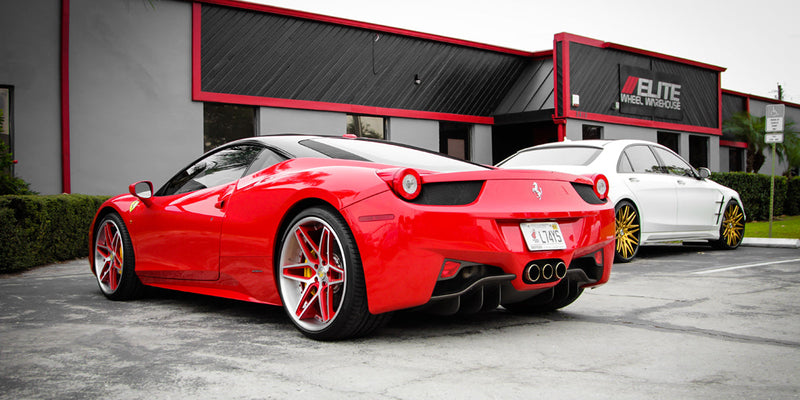 Ferrari 458 Italia on Lusso - Amani Forged Wheels