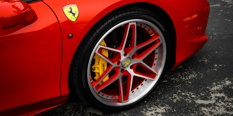Ferrari 458 Italia on Lusso - Amani Forged Wheels
