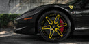 Ferrari 458 Spider on Luxen - Amani Forged Wheels