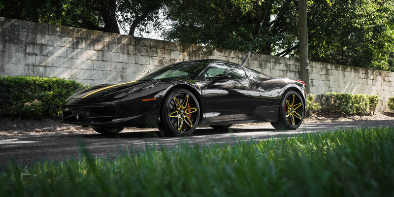 Ferrari 458 Spider on Luxen - Amani Forged Wheels