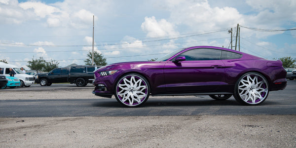 Ford Mustang on Vito - Amani Forged Wheels