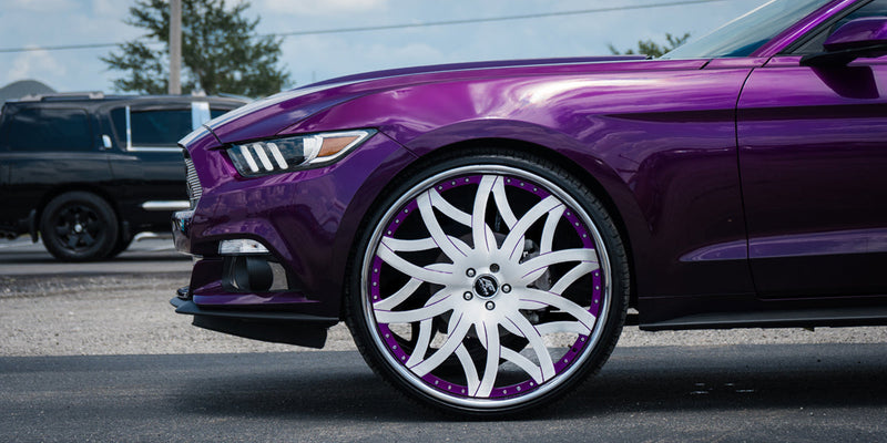 Ford Mustang on Vito - Amani Forged Wheels