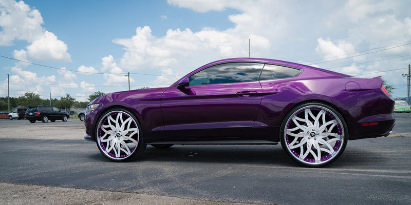 Ford Mustang on Vito - Amani Forged Wheels