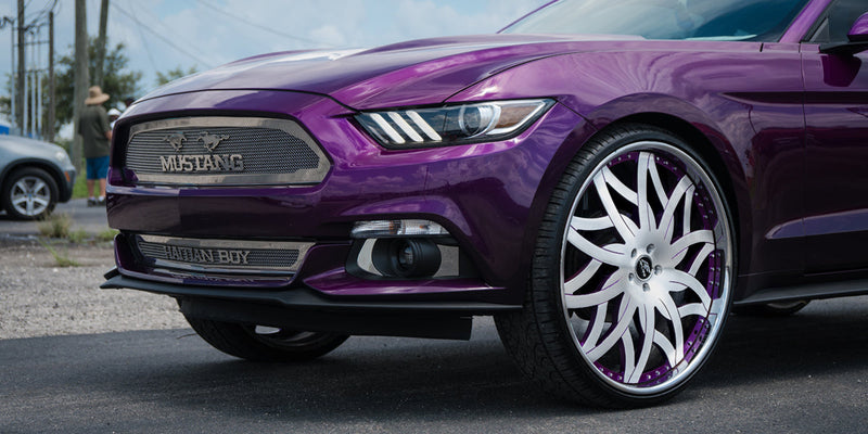 Ford Mustang on Vito - Amani Forged Wheels