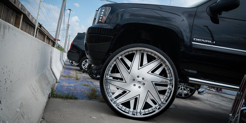 GMC Sierra 1500 on Forziano - Amani Forged Wheels