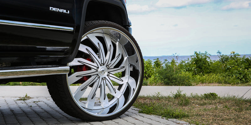 GMC Sierra 2500 HD on Trifecta - Amani Forged Wheels