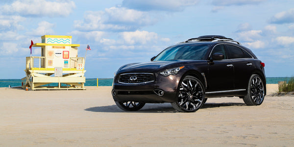 Infiniti FX35 on Vito - Amani Forged Wheels