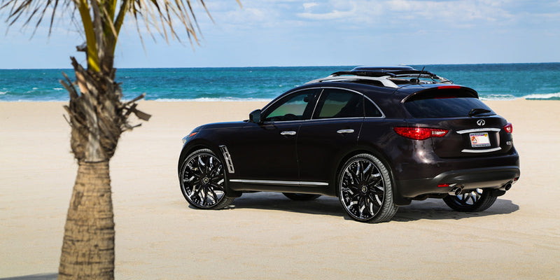 Infiniti FX35 on Vito - Amani Forged Wheels