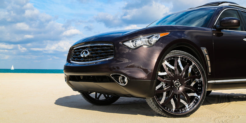 Infiniti FX35 on Vito - Amani Forged Wheels