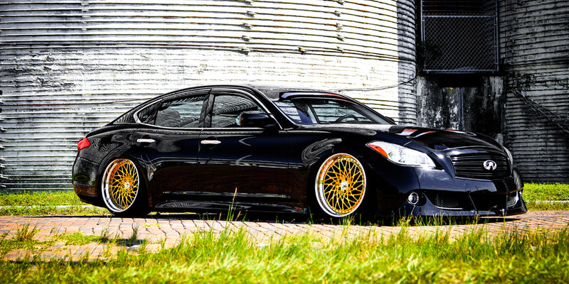 Infiniti Q50 on Stance - Amani Forged Wheels