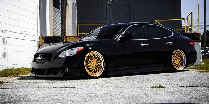 Infiniti Q50 on Stance - Amani Forged Wheels