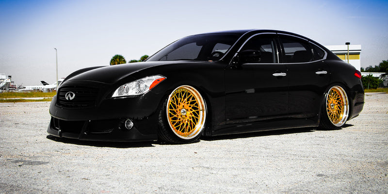Infiniti Q50 on Stance - Amani Forged Wheels