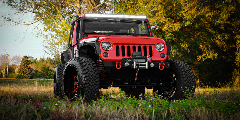 Jeep Wrangler on Luxen - Amani Forged Wheels