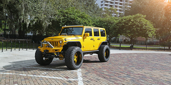 Jeep Wrangler on Tremendo - Amani Forged Wheels