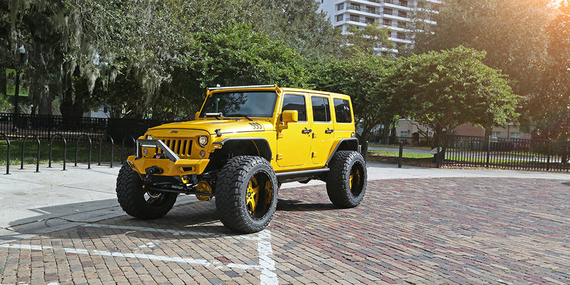 Jeep Wrangler on Tremendo - Amani Forged Wheels