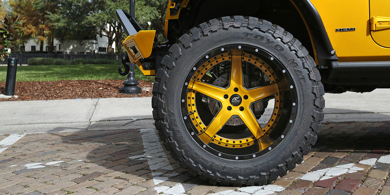 Jeep Wrangler on Tremendo - Amani Forged Wheels