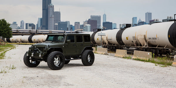 Jeep Wrangler on Tremendo - Amani Forged Wheels