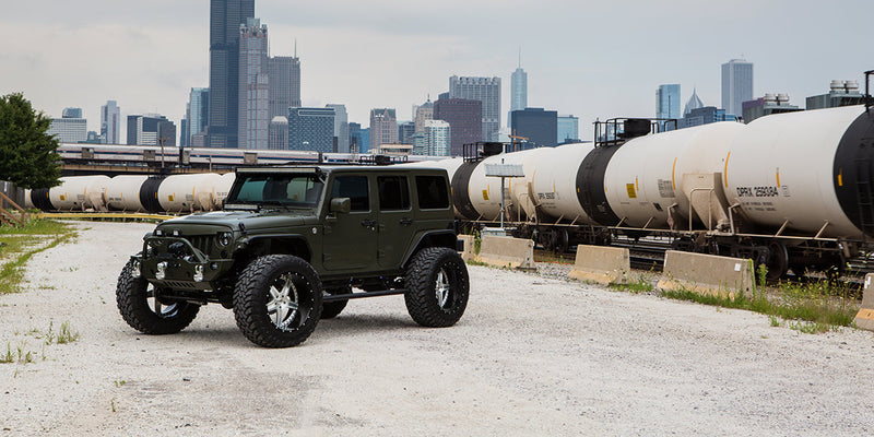 Jeep Wrangler on Tremendo - Amani Forged Wheels