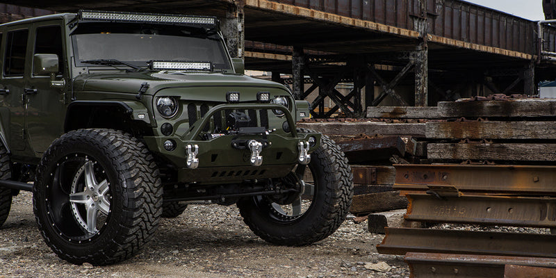 Jeep Wrangler on Tremendo - Amani Forged Wheels