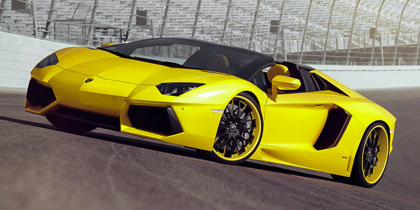 Lamborghini Aventador on Mondo Mesh - Amani Forged Wheels