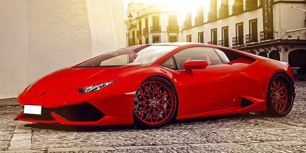 Lamborghini Huracan on Motivo Cut - Amani Forged Wheels