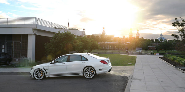 Mercedes-Benz AMG CLS63 on Mondo Mesh - Amani Forged Wheels