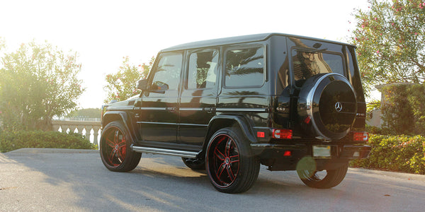 Mercedes-Benz AMG G63 on Delano - Amani Forged Wheels