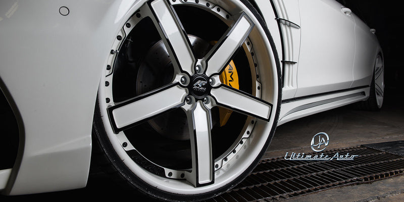 Mercedes-Benz S550 on Delano - Amani Forged Wheels