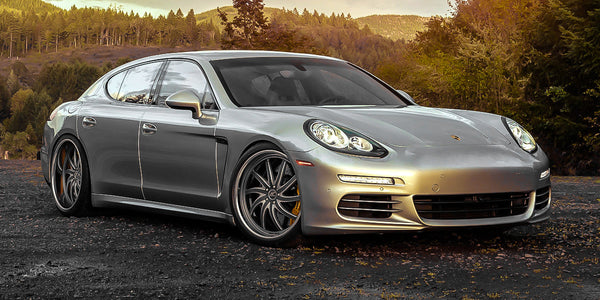 Porsche Panamera on Entourage - Amani Forged Wheels